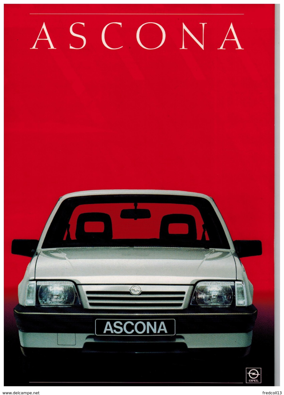Opel Ascona: the bestseller car from Ascona