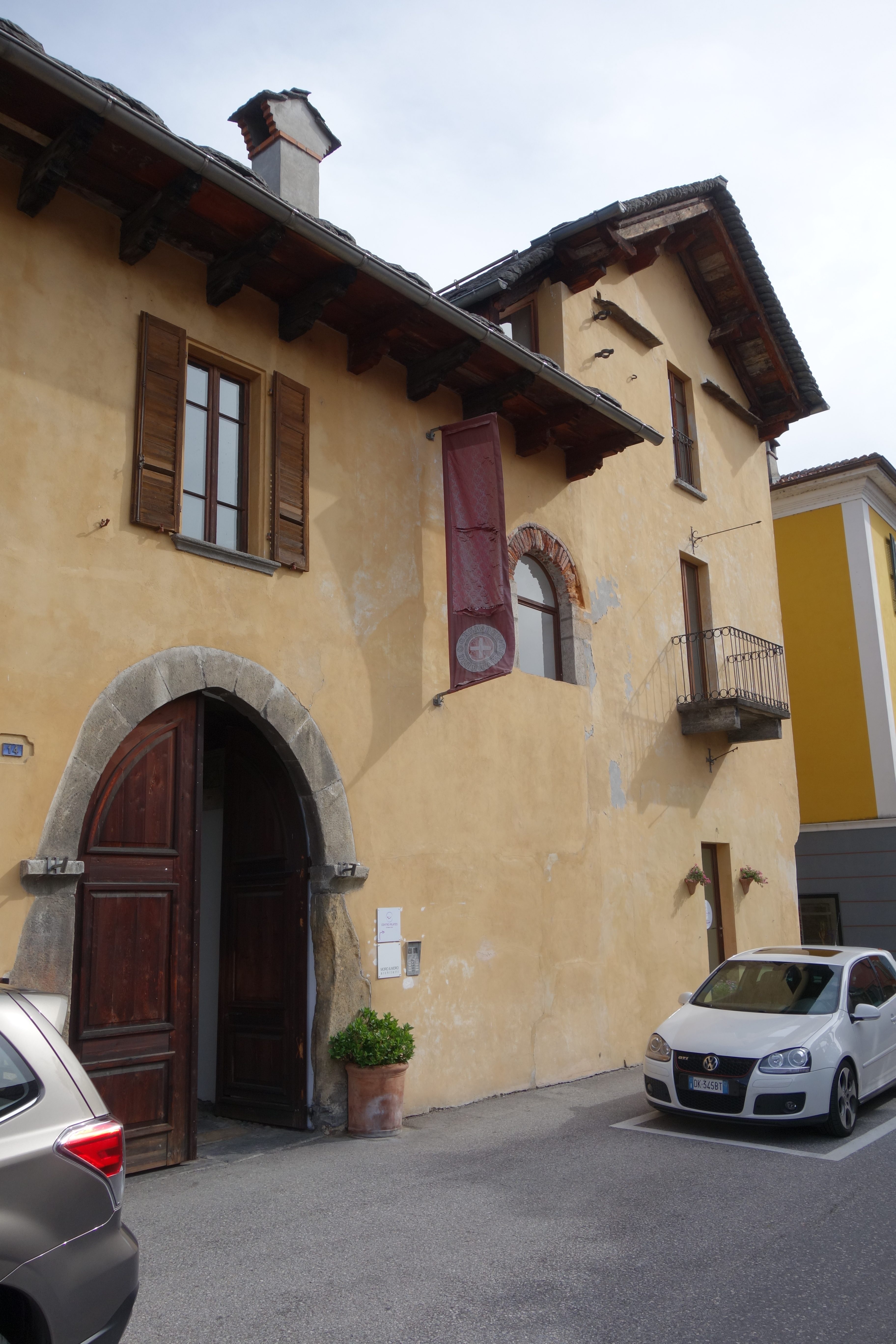 Particolari sulla storia della Casa Negromante a Lugarus-Locarno