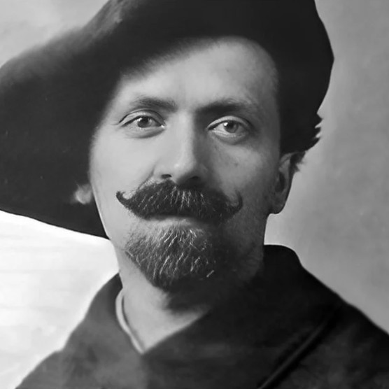 Ferdinando Ramponi con la divisa da cacciatore alpino del 53. Battaglione.  Fonte: Acquistoarte.it