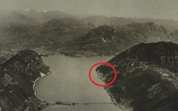 Campione d'Italia est une enclave italienne située sur la rive orientale du lac de Lugano, entièrement entourée par le canton du Tessin. Située au pied du Monte San Salvatore, à environ un kilomètre de la frontière italienne principale, cette commune de la province de Côme est séparée de l'Italie par le lac et les montagnes suisses. Source: Ethzpics