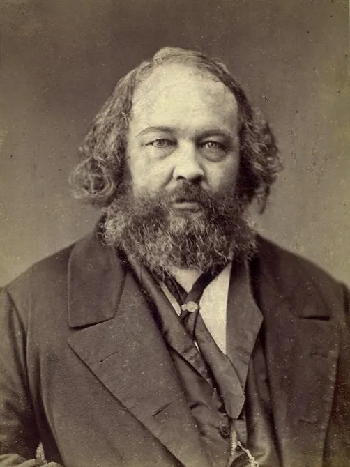 Mikhail Bakunin (1814–1876), celebre rivoluzionario e filosofo russo, fu uno dei padri fondatori dell'anarchismo moderno. In Svizzera trovò un fondamentale rifugio politico, animando il movimento operaio e la Federazione del Giura. Visse gli ultimi anni in Ticino, prima a Locarno e poi a Minusio (Villa La Baronata). È sepolto a Berna.