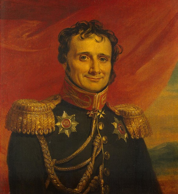 Antoine-Henri Jomini (1779–1869), generale e teorico militare svizzero nato a Payerne, servì nell'armata napoleonica prima di passare al servizio dello zar Alessandro I di Russia. Considerato uno dei massimi strateghi dell'Ottocento, il suo fondamentale trattato Sommaire de l'art de la guerre codificò i principi scientifici della strategia, influenzando le dottrine militari di tutte le grandi potenze dell'epoca. Fonte: Wikipedia